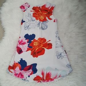 Sexy mini flower dress,new